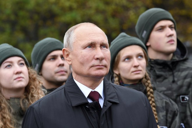 Število Putinovih groženj zahodu se je posebej okrepilo, odkar je Donald Trump izgubil volitve. FOTO: Aleksej Nikolski/Sputnik/Reuters