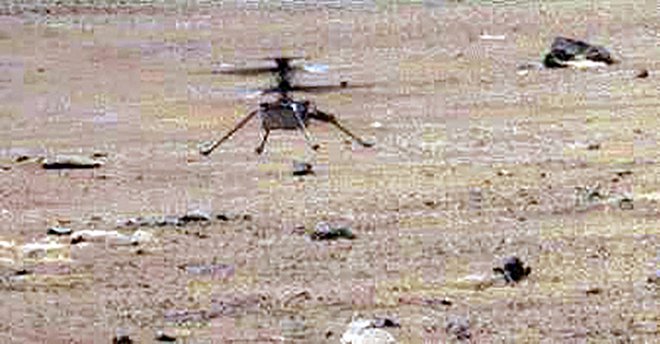 Helikopter Ingenuity FOTO: Nasa/JPL/AFP