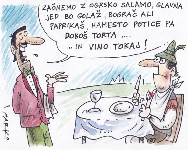 KARIKATURA: Marko Kočevar/Delo