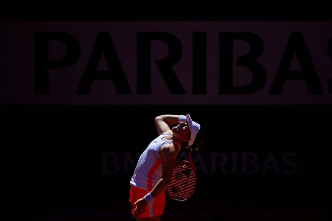 Tamara Zidanšek še ni rekla zadnje na OP Francije. FOTO: Martin Bureau/AFP