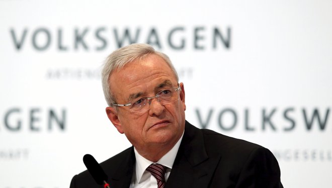 Martin Winterkorn je bil leta 2015 prisiljen v odstop zaradi izbruha afere, ki je močno škodovala ugledu koncerna Volkswagen. FOTO: Fabrizio Bensch Reuters/Pictures