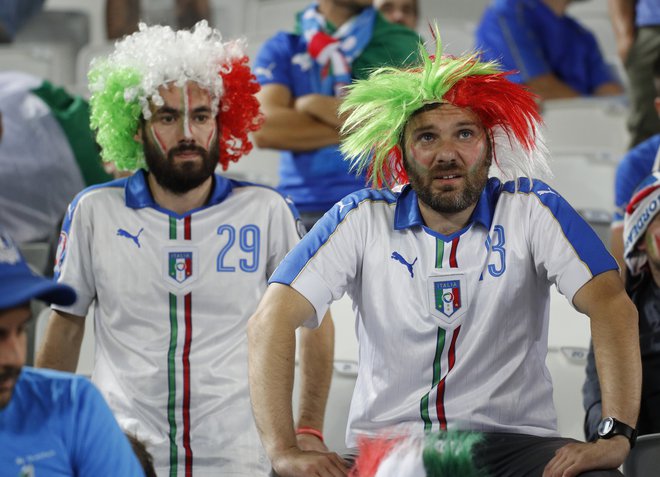 Kar nekaj naših anketirancev bo stiskalo pesti za sosede, prednjačijo Italijani in Hrvati. FOTO: Darren Staples/Reuters