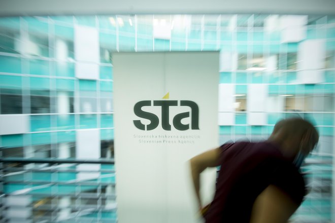 Sedež Slovenske tiskovne agencije - STA. FOTO: Jure Eržen/Delo
