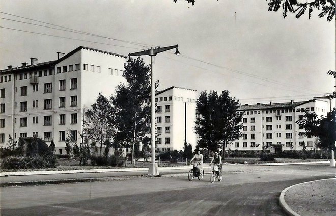 Do junija 1950 so zgradili vseh šest Ravnikarjevih blokov. FOTO: hrani Goriški muzej