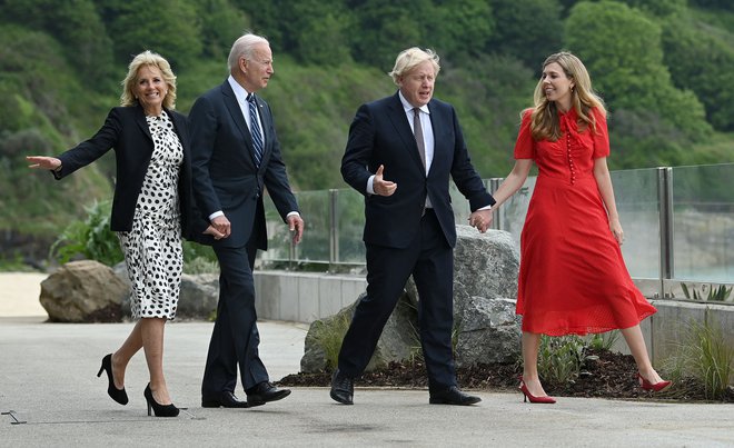 Vrh G7 letos gosti britanski premier Boris Johnson. FOTO: Brendan Smialowski/AFP