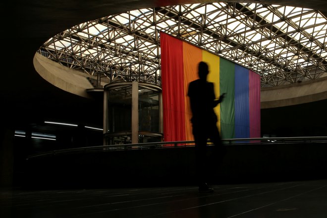 Če bodo spremembe sprejete, bodo prepovedani izobraževalni programi o istospolni usmerjenosti in oglaševanje na temo LGBT. FOTO: Carla Carniel/Reuters