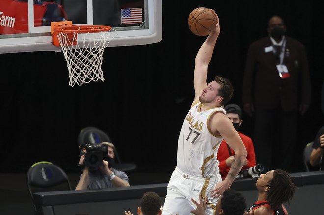 V tretju sezoni v najmočnejši košarkarski ligi na svetu je Luka Dončić naredil še en korak naprej v razvoju. FOTO: Kevin Jairaj/Usa Today Sports