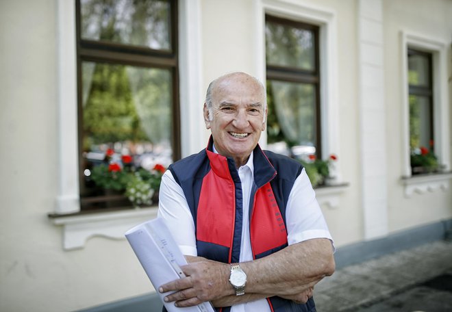 Ljubo Jasnič, kandidat za predsednika stranke Desus FOTO: Blaž Samec/Delo