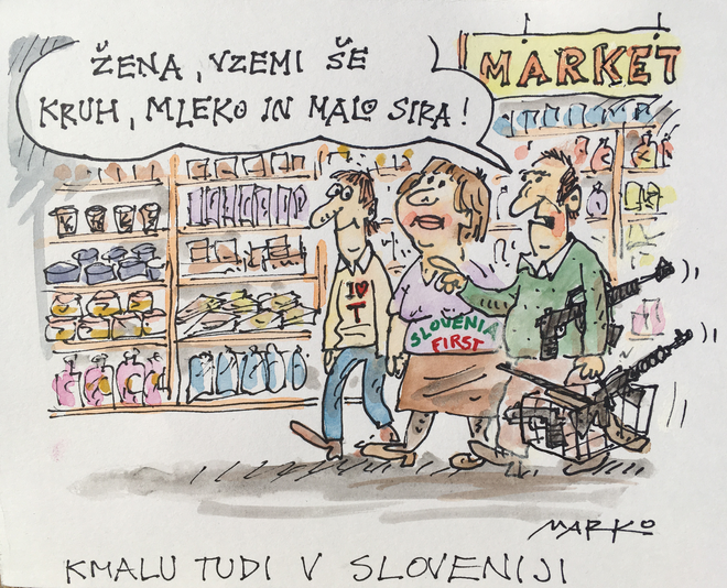 KARIKATURA: Marko Kočevar