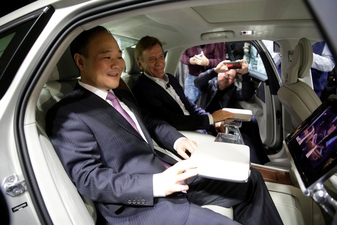 Li Shufu je iz nič ustvaril avtomobilskega velikana. FOTO: Aly Song/Reuters
