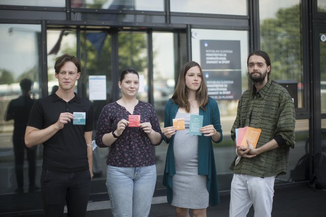 Študentska organizacija se zahtevam iniciative ni pridružila.&nbsp;FOTO: Jure Eržen/Delo