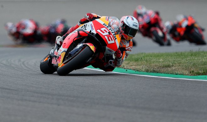 Marc Marquez je potrdil, da je kralj Sachsenringa. FOTO: Ronny Hartmann/AFP