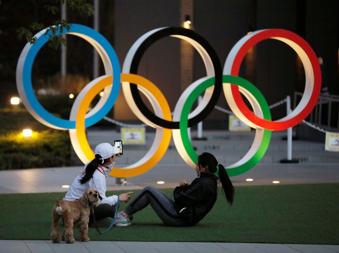 Tokio v pričakovanju olimpijskih iger. FOTO: Kim Kyung-hoon/Reuters