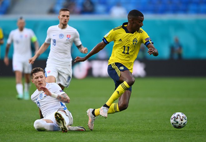 Alexander Isak je švedsko odkritje EP. FOTO: Kirill Kudryavtsev/Reuters