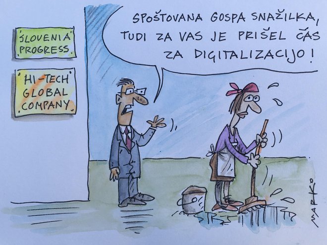 KARIKATURA: Marko Kočevar/Delo