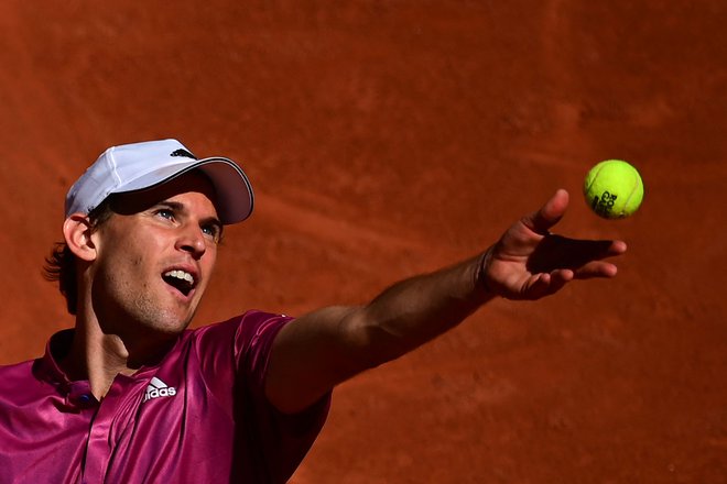 Dominic Thiem bo izpustil nastop na teniških igriščih Wimbledona. FOTO: Martin Bureau/AFP