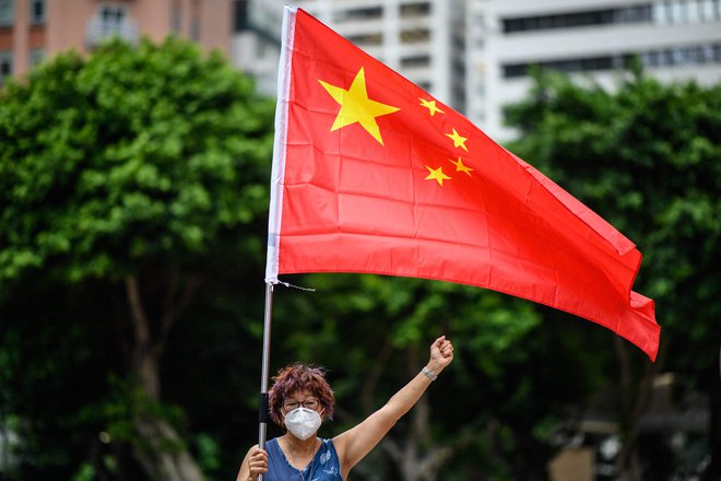 Kitajska komunistična partija bo danes dopolnila sto let. FOTO: Anthony Wallace/AFP