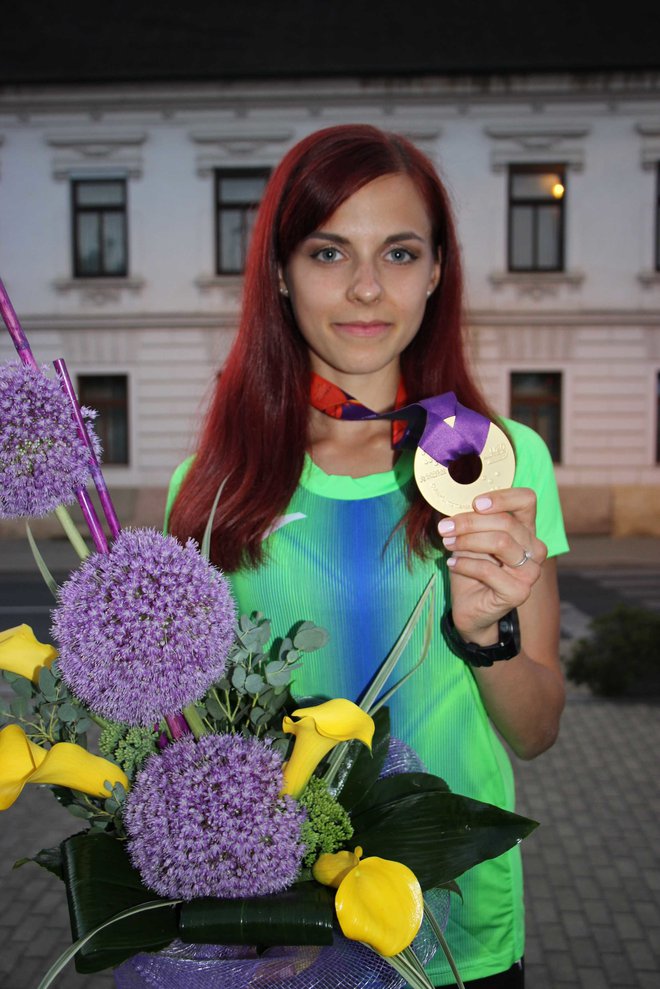 Klara Lukan je prav danes potrdila olimpijsko normo v teku na 5000 metrov. FOTO: Tanja Jakše Gazvoda