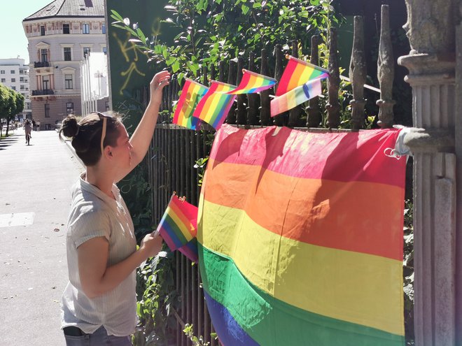 &raquo;Madžarska aktivno gradi sovraštvo proti LGBTI ljudem že leta,&laquo; ocenjujejo podpisniki izjave. FOTO: Jože Suhadolnik/Delo