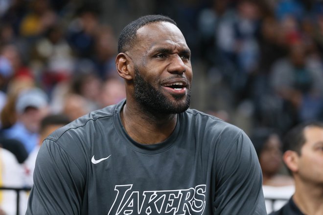 Uspeh ima svojo ceno: LeBron James (na fotografiji) dobiva številna žaljiva sporočila. FOTO: Nelson Chenault/USA Today Sports