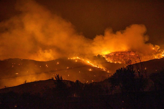 Grčija je že dva tedna v primežu vročinskega vala. FOTO: Georgios Lefkou Papapetrou/AFP