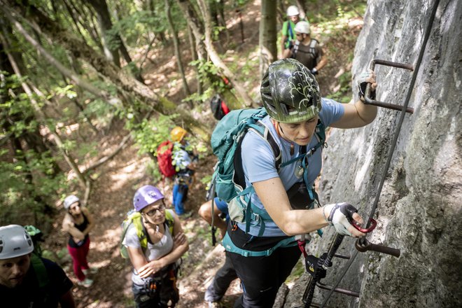 V zadnjem letu je v želji po izboljšanju počutja namerno izgubila dva kilograma. FOTO: Voranc Vogel/Delo