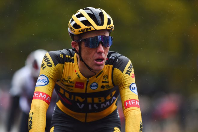 Tudi Steven Kruijswijk je zapustil Tour. FOTO: Dario Belingheri Afp