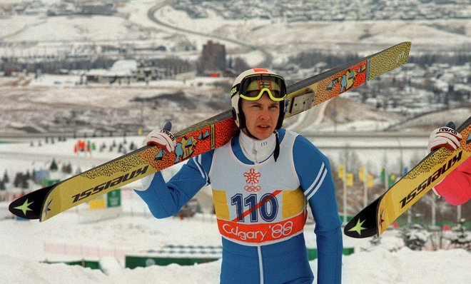 Legendarni finski skakalec Matti Nykänen je imel hude težave z alkoholizmom. FOTO: Bob Pearson/AFP