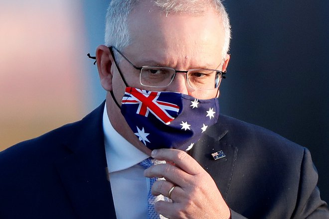 Scott Morrison. FOTO: Issei Kato/Reuters