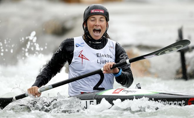 Eva Terčelj bo drugič nastopila na OI. Debitirala je v Londonu, v Riu je ni bilo. FOTO: Matej Družnik/Delo
