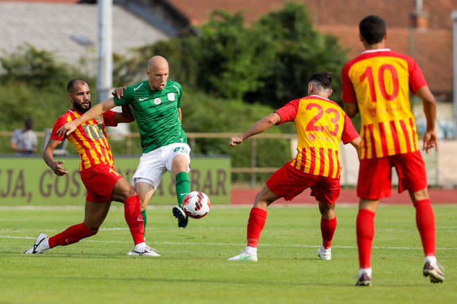 Olimpija je z 1:0 premagala Birkirkaro. FOTO: Voranc Vogel