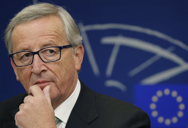 Jean-Claude Juncker: Slovenija potrebuje EU, kot tudi EU potrebuje Slovenijo. Brez Slovenije EU ni popolna. FOTO: Christian Hartmann/Reuters
