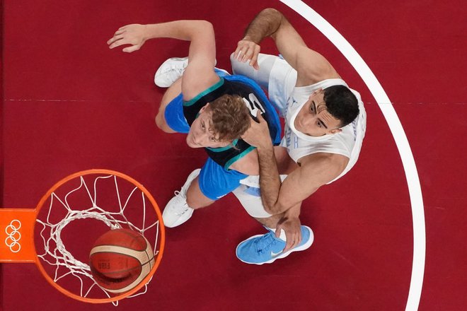 Luka Rupnik pričakuje pravo bitko. FOTO: Brian Snyder/AFP