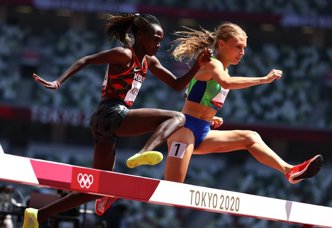 Maruša Mišmas Zrimšek je izpolnila prvi cilj. FOTO: Lucy Nicholson/Reuters