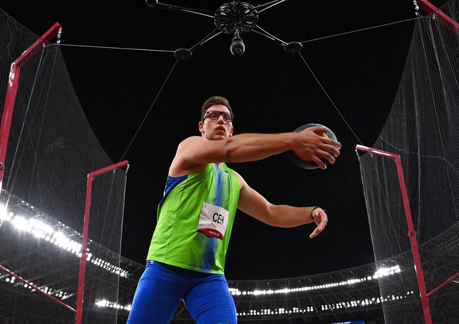 Kristjan Čeh je zadovoljen z debijem na olimpijskih igrah. FOTO: Dylan Martinez/Reuters