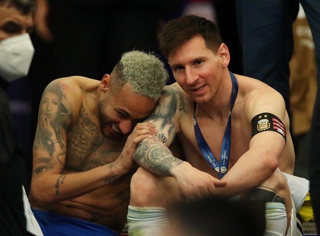 Lionel Messi naj bi znova združil moči z Neymarjem (levo). FOTO: Ricardo Moraes/Reuters