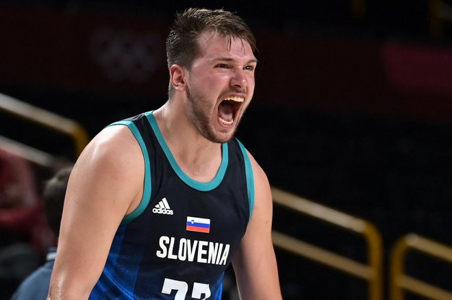 Luka Dončić je zlati sin slovenske košarke. FOTO: FOTO: Aris Messinis/AFP