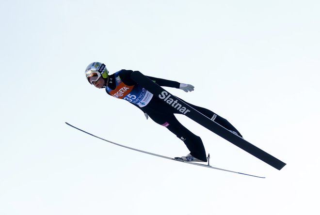 Anže Lanišek je v Franciji pristal za najboljšimi tremi. FOTO: Srdjan Živulović/Reuters
