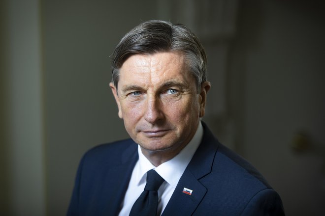 Borut Pahor je znova na vrhu lestvice. FOTO: Voranc Vogel/Delo