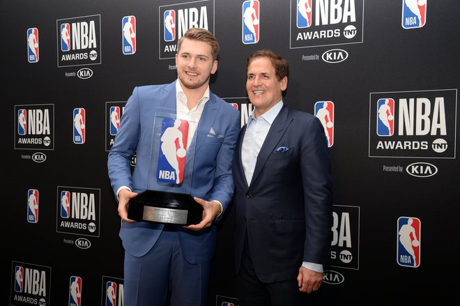 Luka Dončić je največji biser v ekipi Marka Cubana. FOTO: Gary A. Vasquez/USA Today Sports