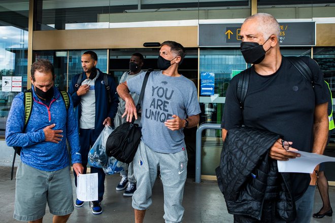 Marc Cuban, lastnik moštva v ligi NBA Dallas Mavericks, je&nbsp;priletel v Slovenijo. FOTO:&nbsp;24ur.com/Aljoša Kravanja