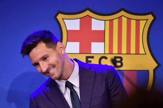 Lionel Messi je bil sinonim za Barcelono. FOTO: Pau Barrena/AFP