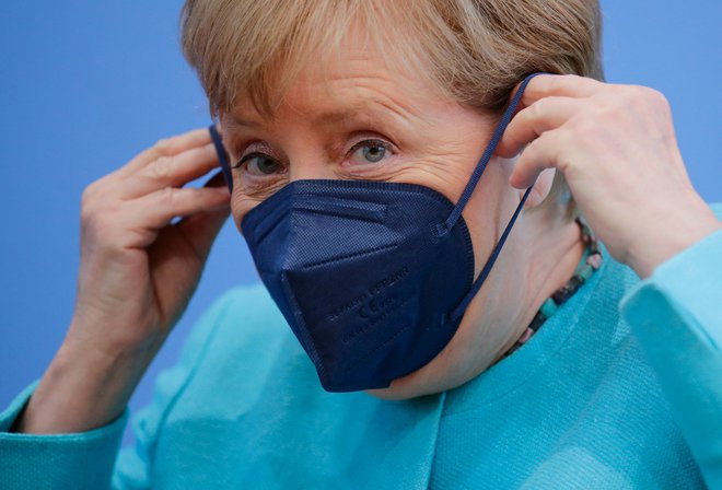 Nemška kanclerka Angela Merkel. FOTO: Hannibal Hanschke/Afp