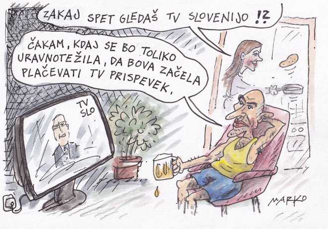 KARIKATURA: Marko Kočevar