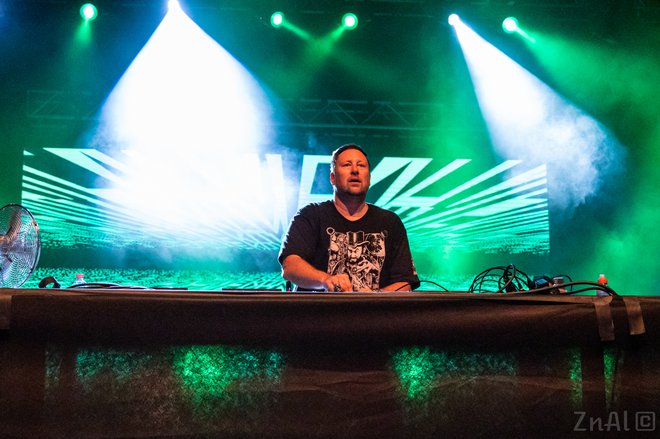 DJ Umek v svojem kraljestvu FOTO: Aleš Žnidaršič