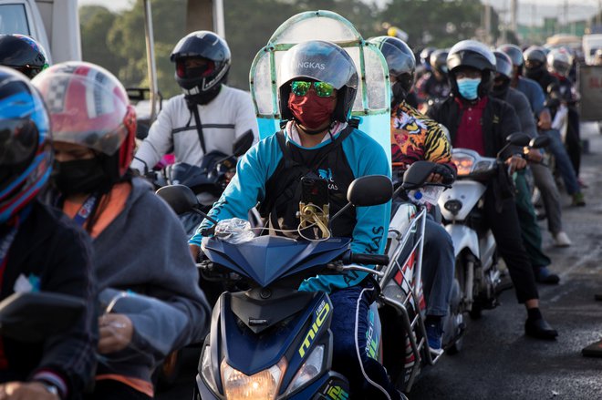Motoristi so zelo ogrožena skupina na vseh cestah. FOTO: Eloisa Lopez/Reuters