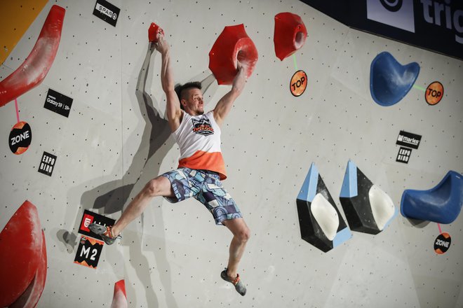 Jernej Kruder je ambasador športnoplezalnega spektakla Triglav the Rock. FOTO: Uroš Hočevar