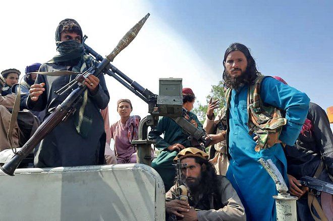 Talibi po zavzetju province Laghman. FOTO: AFP