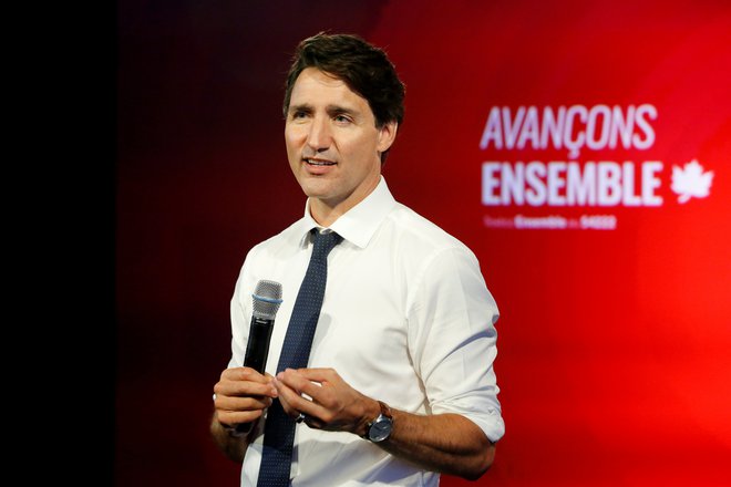 Ankete mu kažejo dobro, zato je&nbsp;kanadski premier dosegel sklic predčasnih volitev. FOTO: Patrick Doyle/Reuters