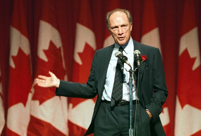 Tudi oče Justina Trudeauja, Pierre Trudeau, je bil kanadski premier. FOTO: Reuters